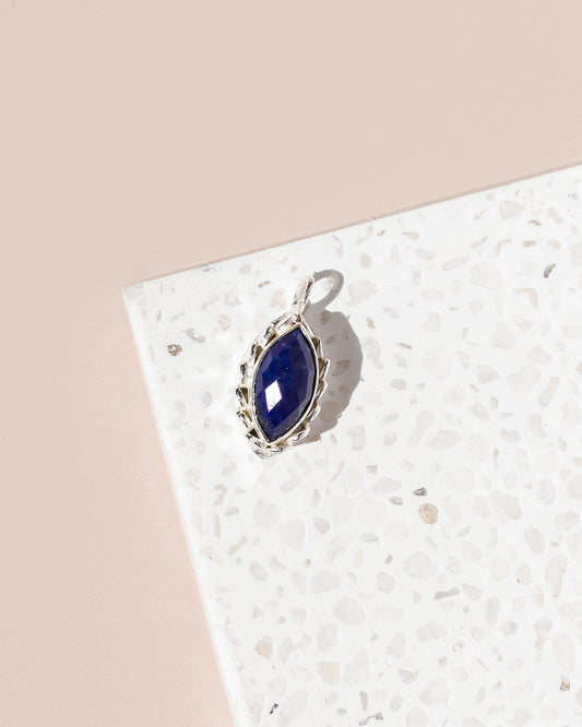 Lapis Marquise Charm - Trades of Hope 