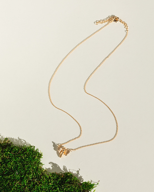 Fighting Hunger Necklace - Gold